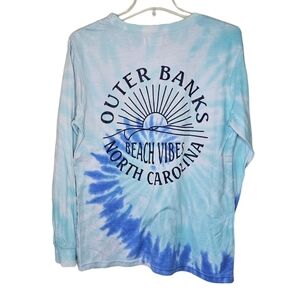 Ocean Drive Outer Banks North Carolina Beach Vibes Long Sleeve Size Medium